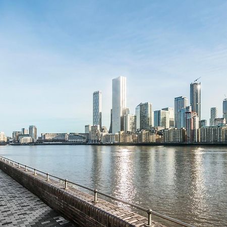Stunning Massive Bedroom +Direct Thames River View Лондон Экстерьер фото